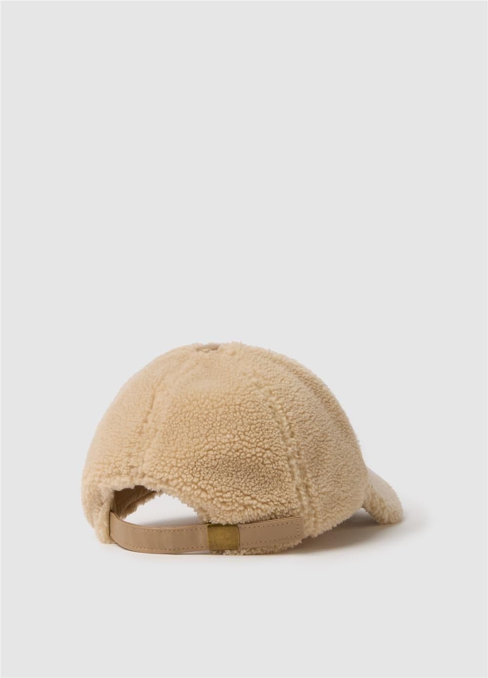 Açık Bej Peluş Şapka — 3