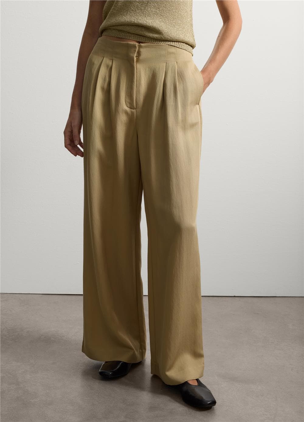 Bej Liyosel Pantolon — 2