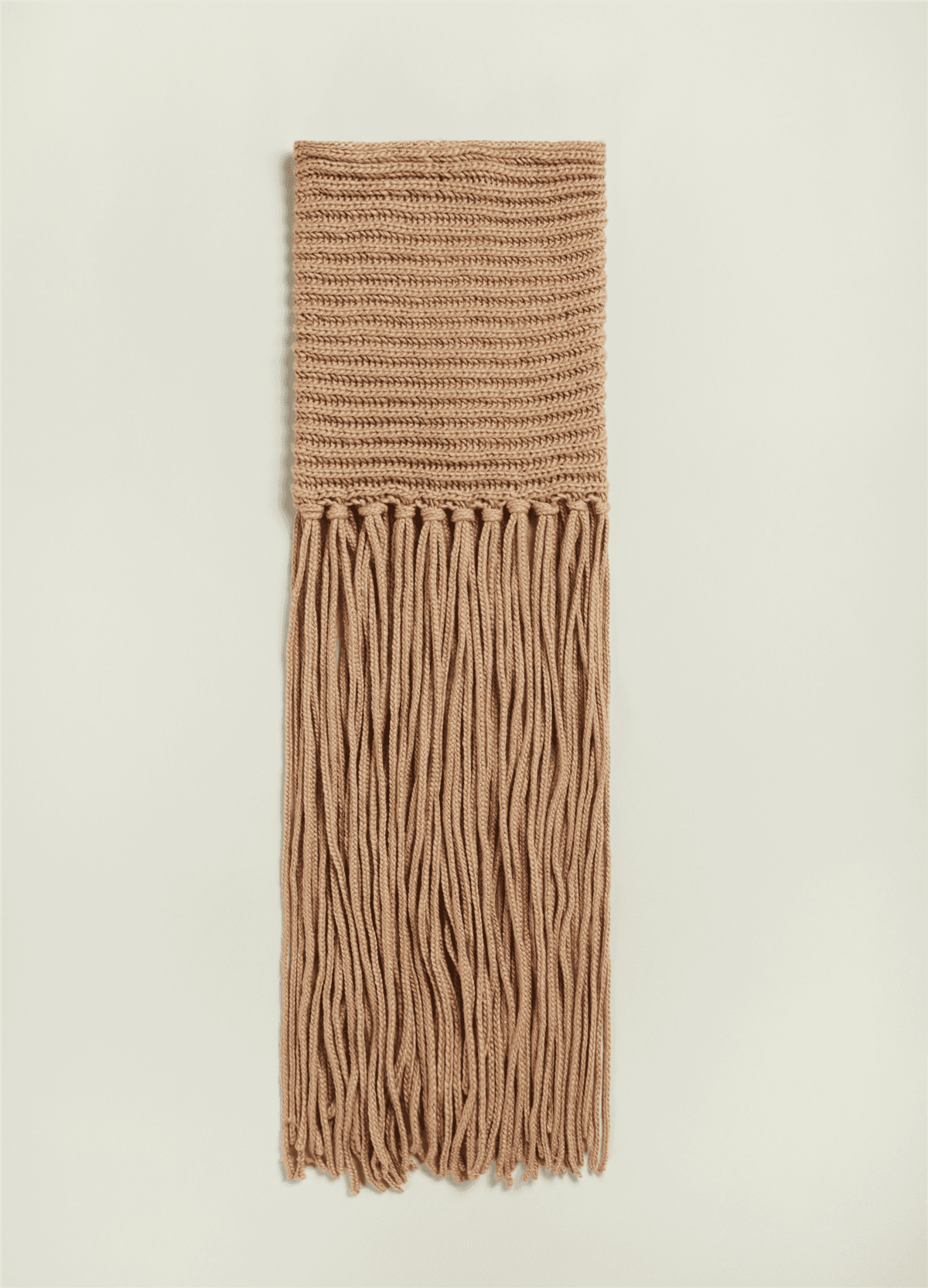 Bej Püsküllü Boyun Şalı — 4