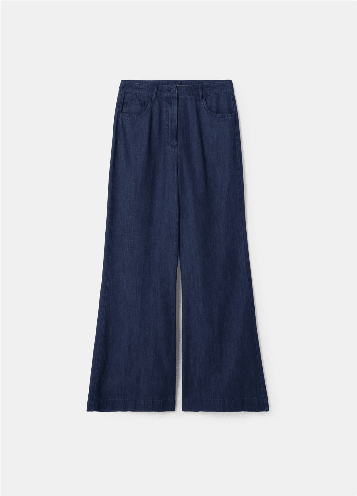 Denim Palazzo Pantolon — 4