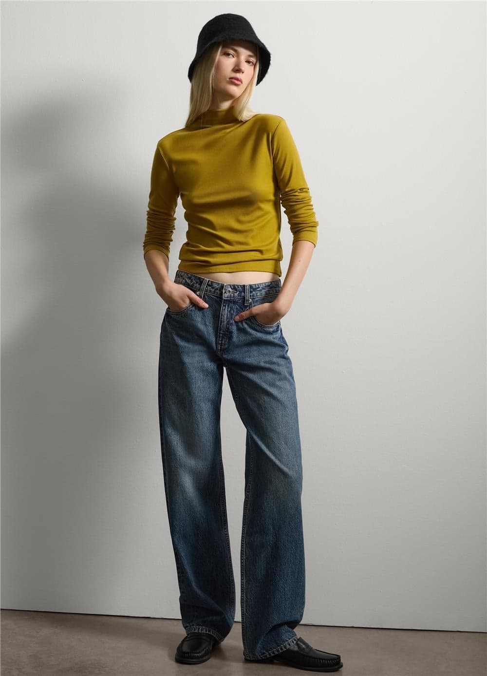 Düz Denim Kot — 1
