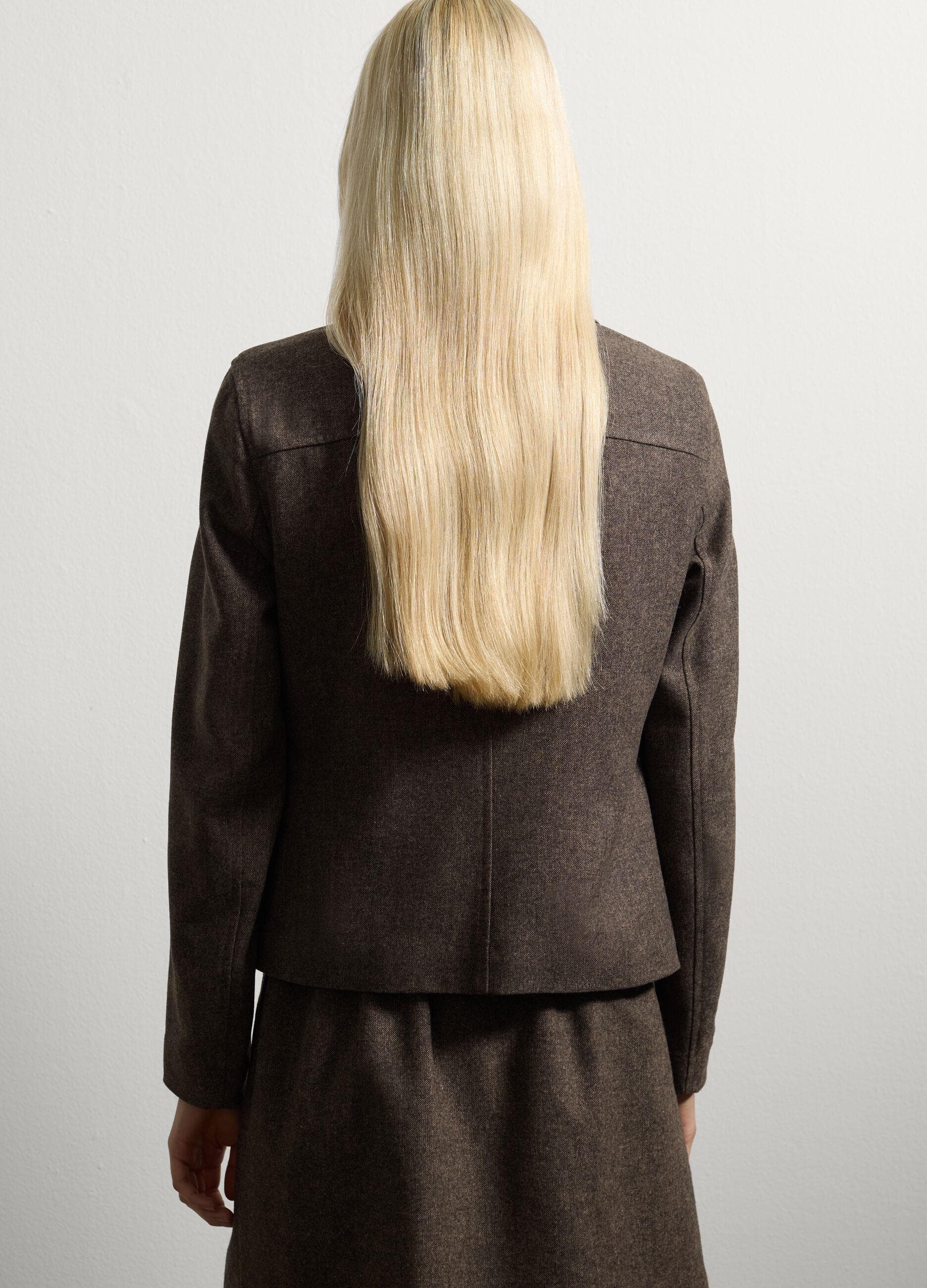 Düz Kesim Blazer Ceket — 4