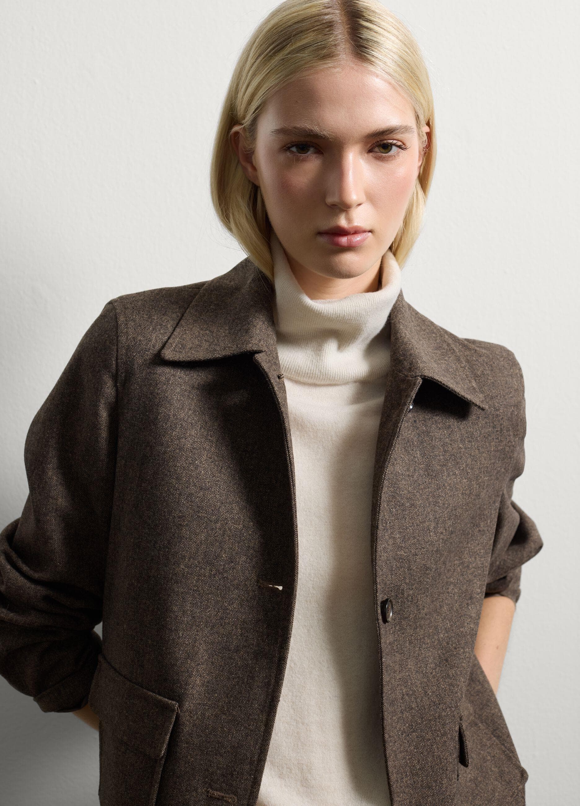 Düz Kesim Blazer Ceket — 3