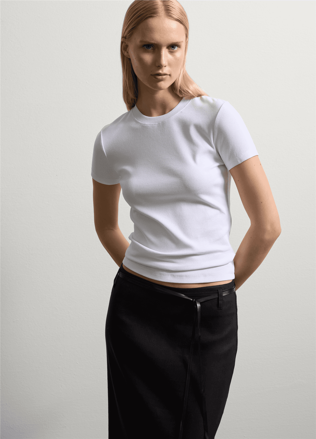 Fitilli Beyaz Tişört — 3