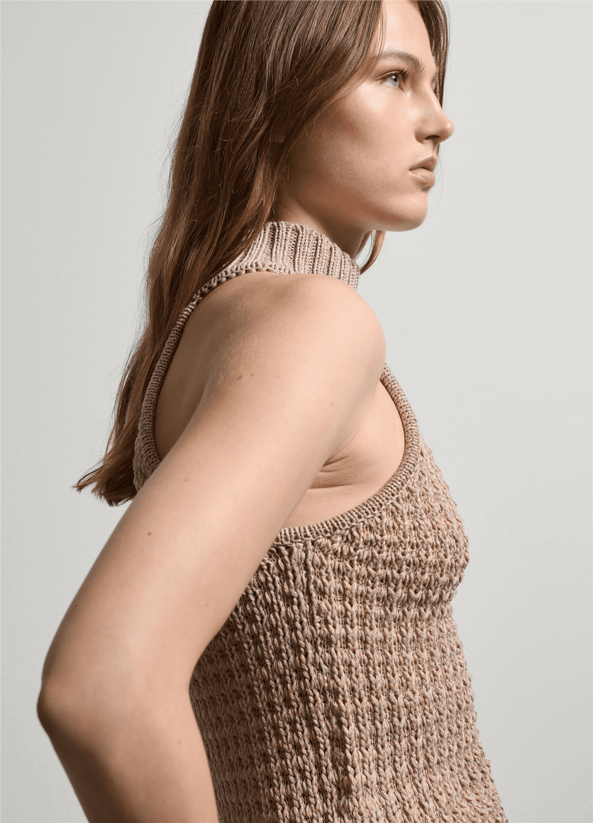 Halter Yaka Bej Atlet — 3