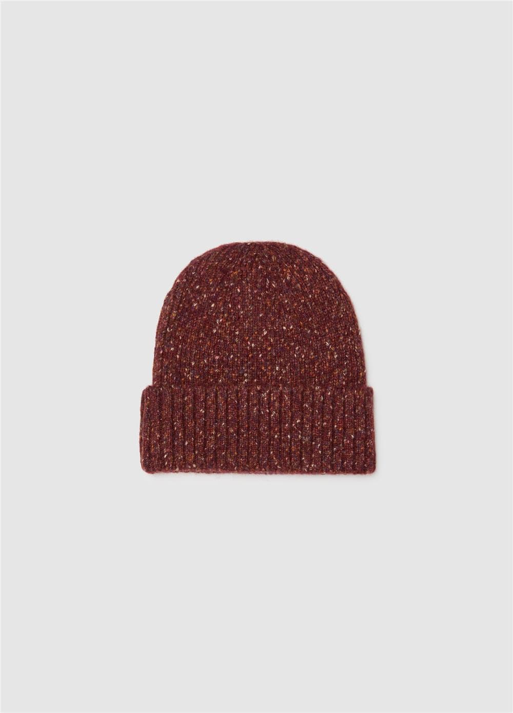 Bordo Jersey Örgü Bere