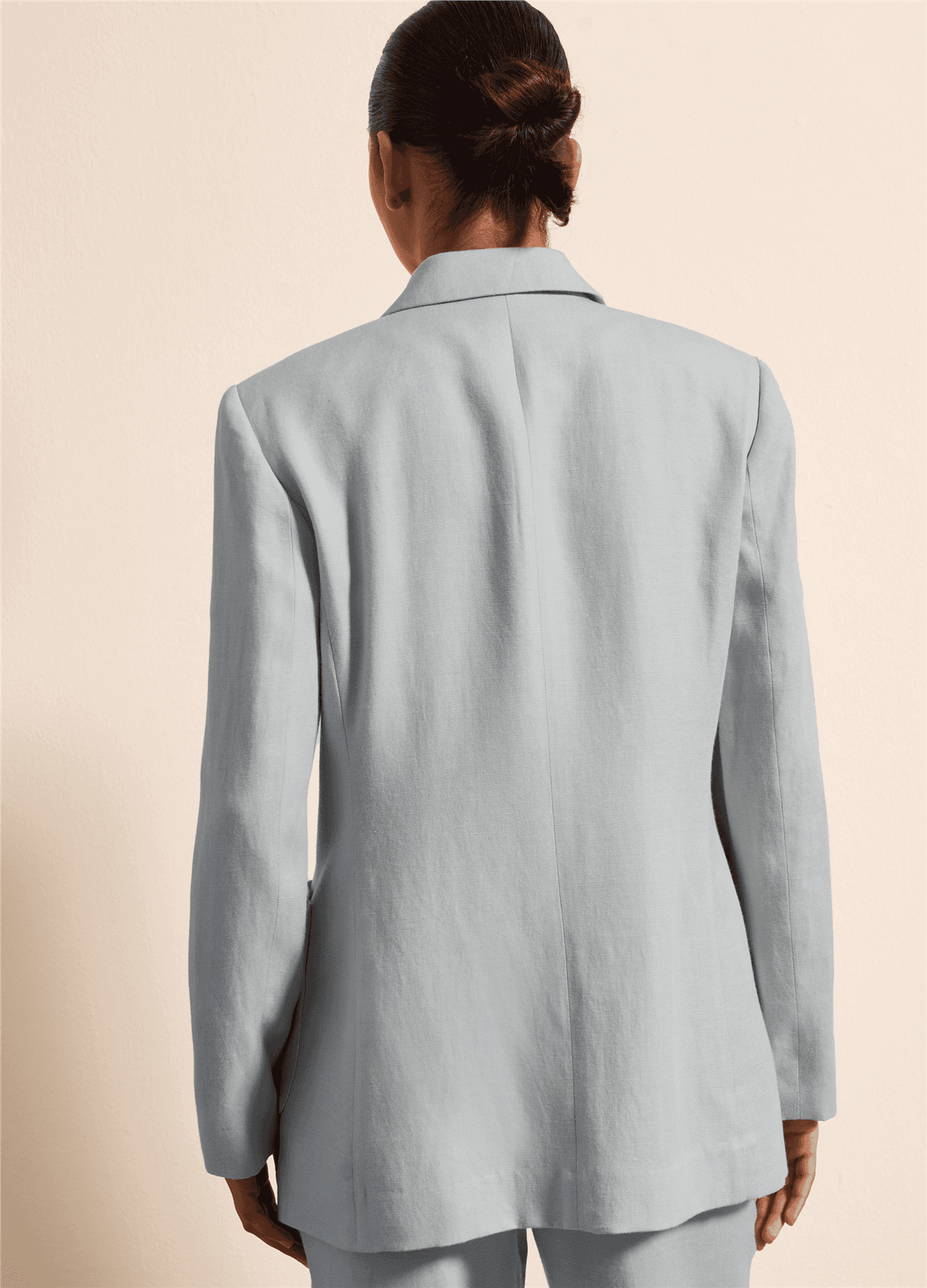 Kruvaze Açık Mavi Blazer — 4