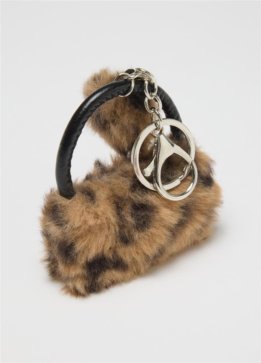 Leopar Desenli Anahtarlık — 2