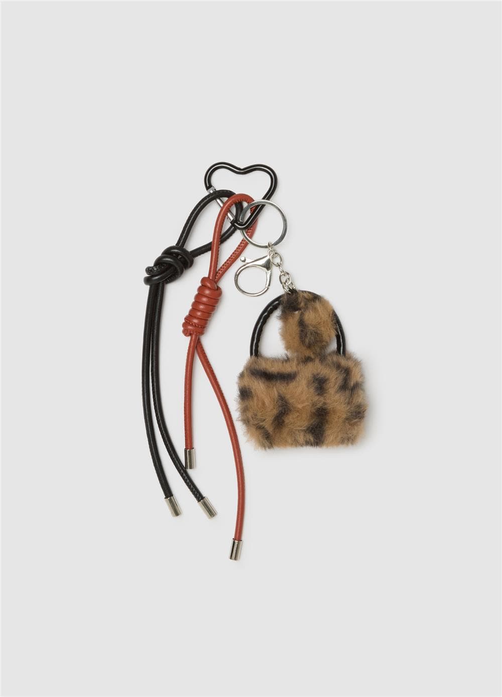 Leopar Desenli Anahtarlık — 1