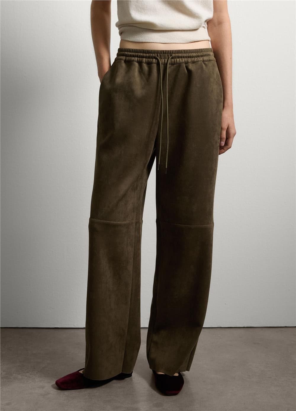 Yeşil Normal Kesim Pantolon — 2