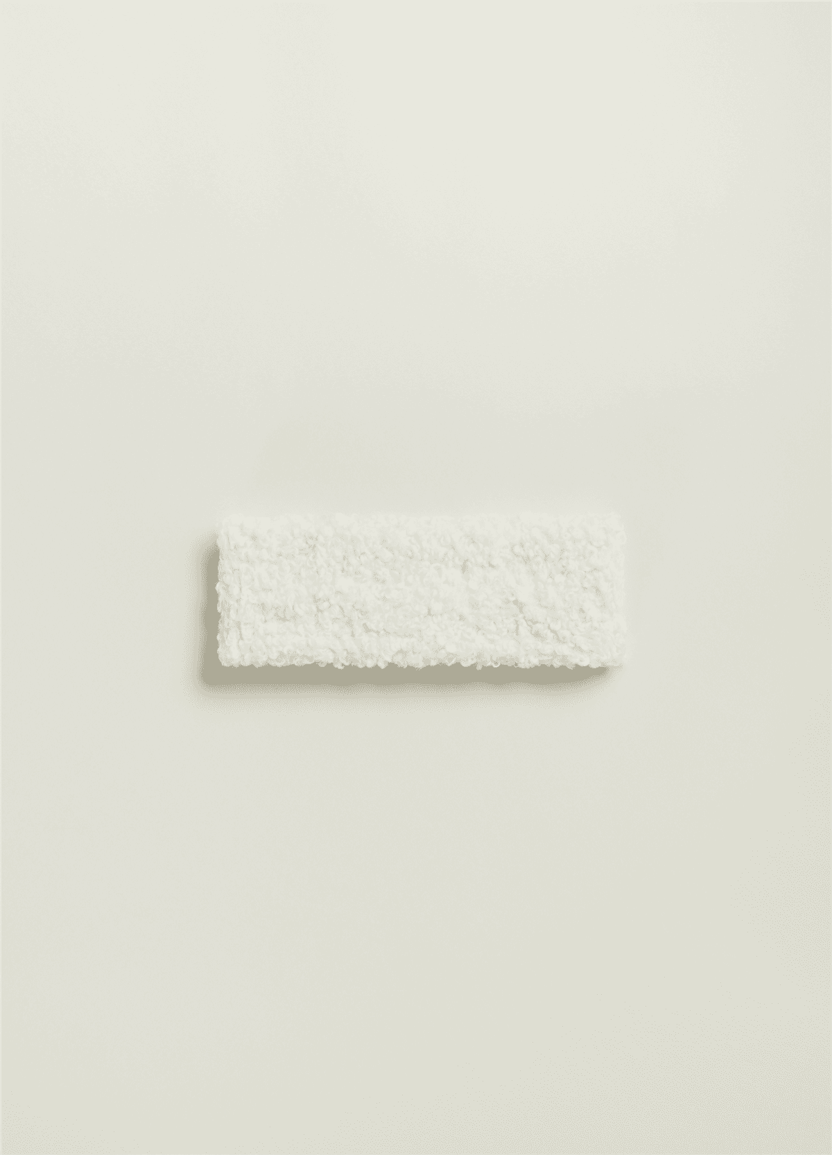 Peluş Beyaz Saç Bandı — 3