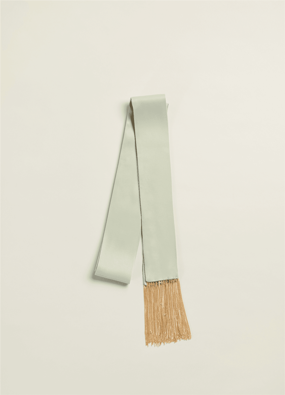 Püsküllü Mint Rayon Şal — 4