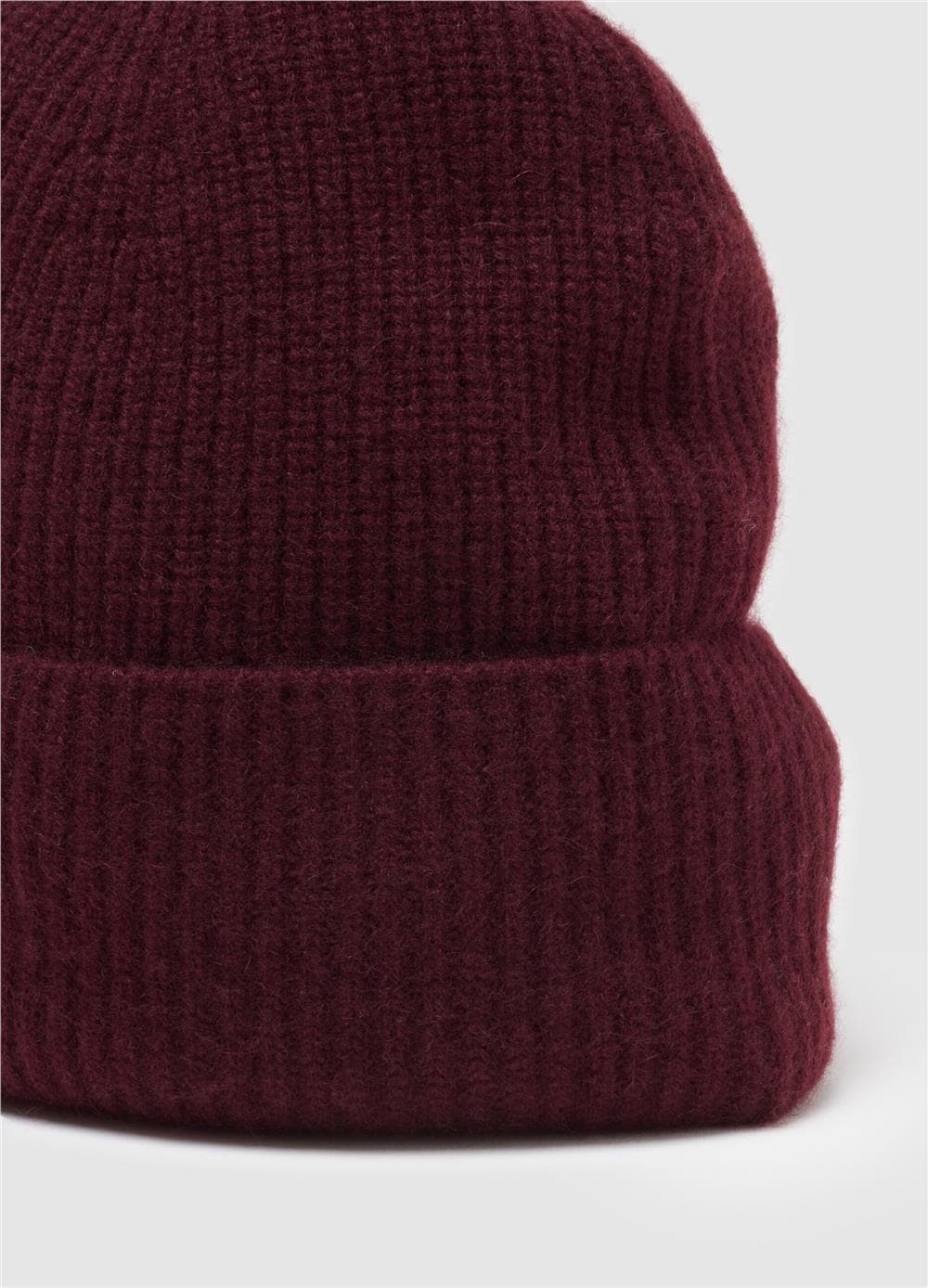 Bordo Saf Kaşmir Bere — 4