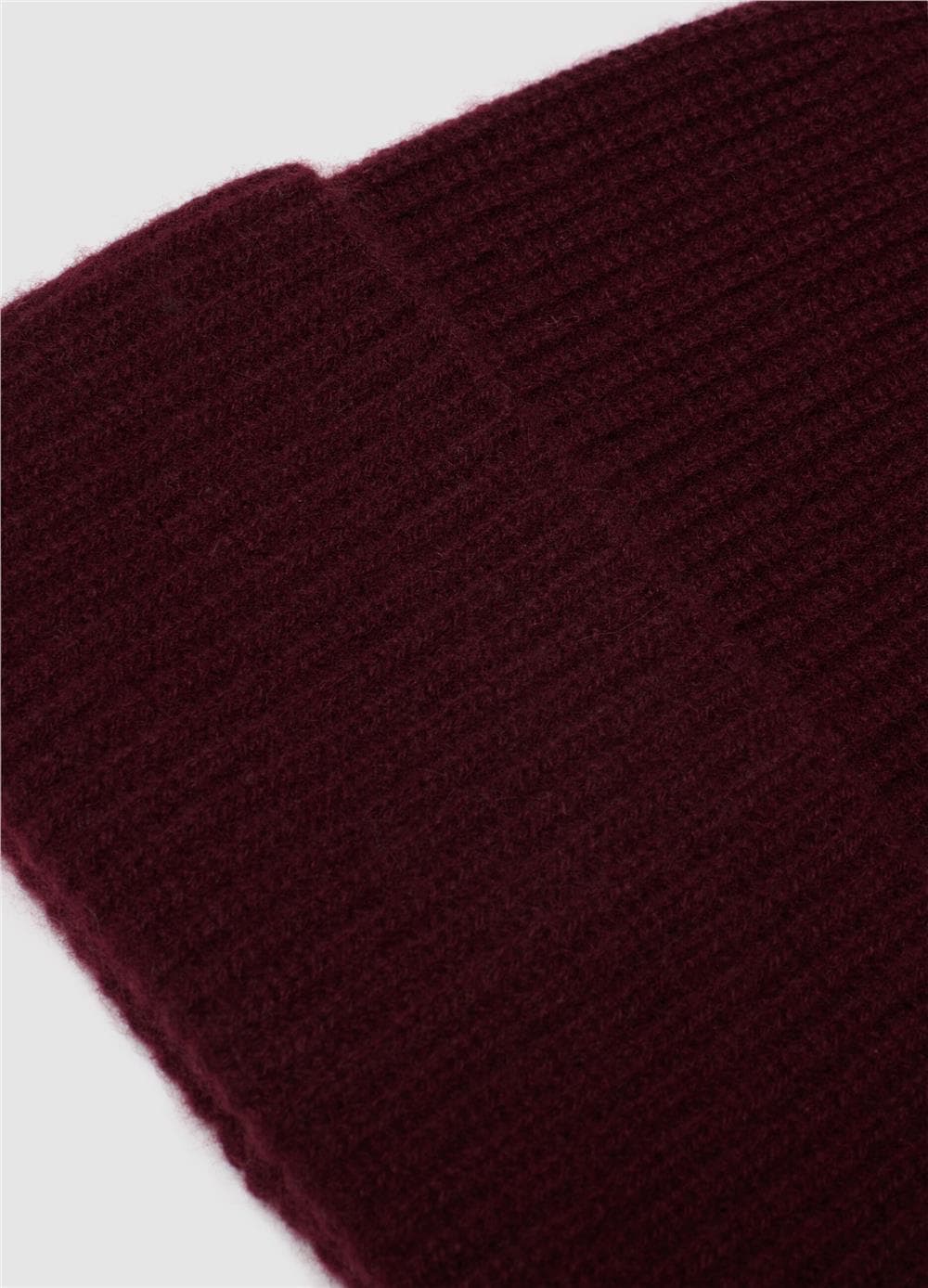 Bordo Saf Kaşmir Bere — 3